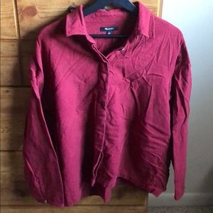 Madewell flannel shirt